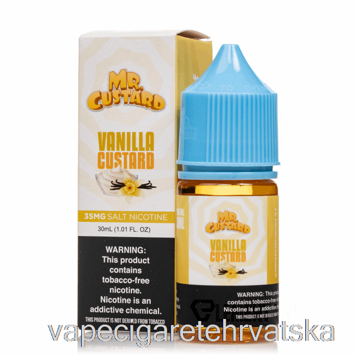 Vape Cigarete Krema Od Vanilije - Mr Soli Za Kremu - 30 Ml 50 Mg